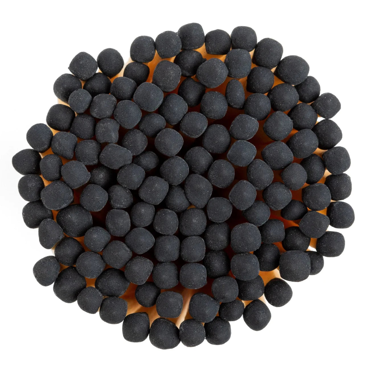 Matches | Medium Corked Vial | Black Tip - ASH