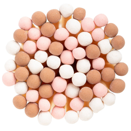 Matches | Small Corked Vial | Neapolitan Color Tip - ASH