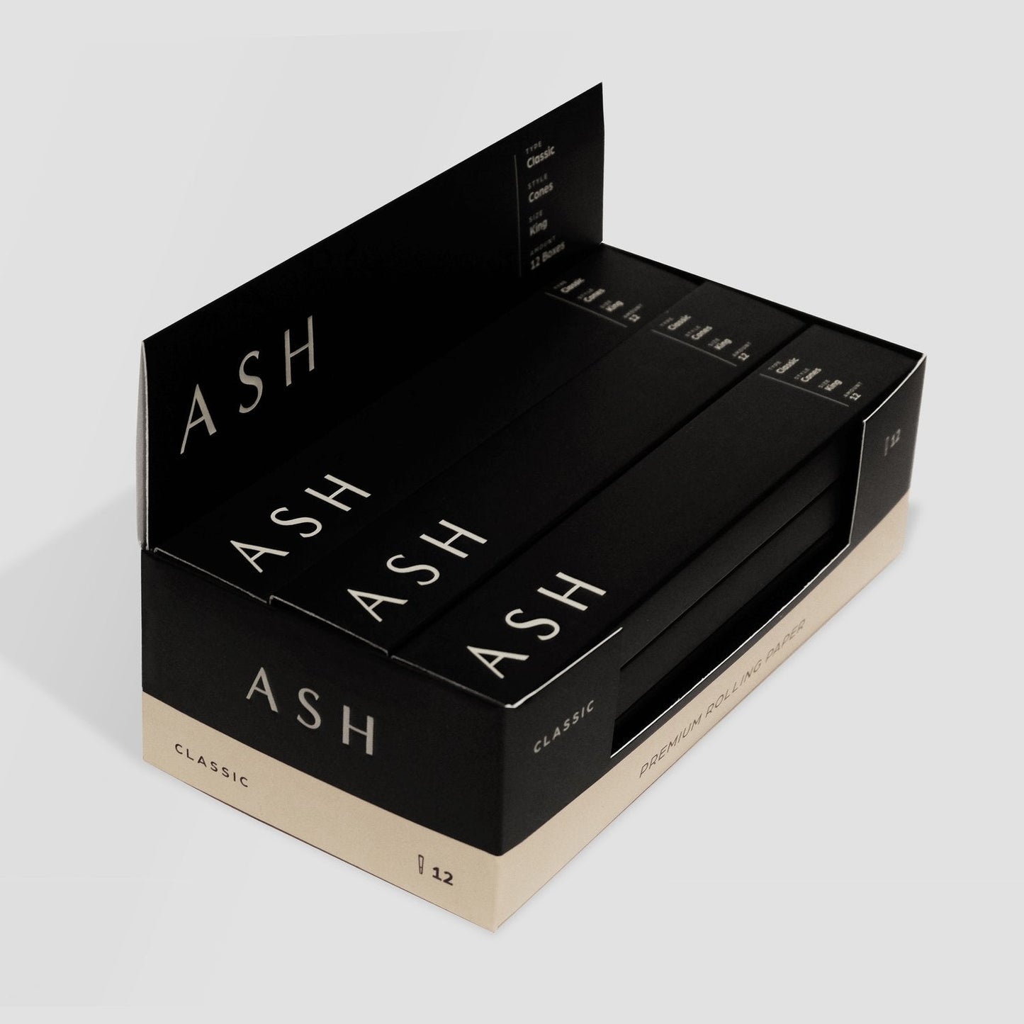 Pre-Rolled Cones | Classic | Box | 12 Count Home & Garden ASH