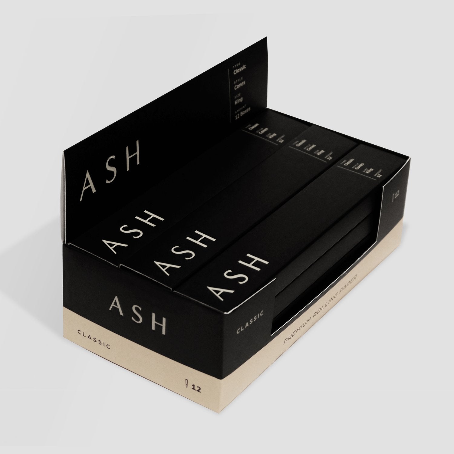 Pre-Rolled Cones | Classic | Box | 12 Count Home & Garden ASH