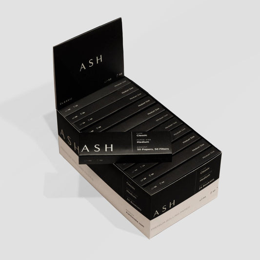 Rolling Papers | Medium | Classic | Box ASH Rolling Paper
