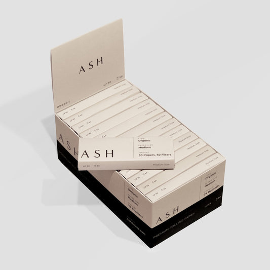 Rolling Papers | Medium | Organic | Box ASH Rolling Paper
