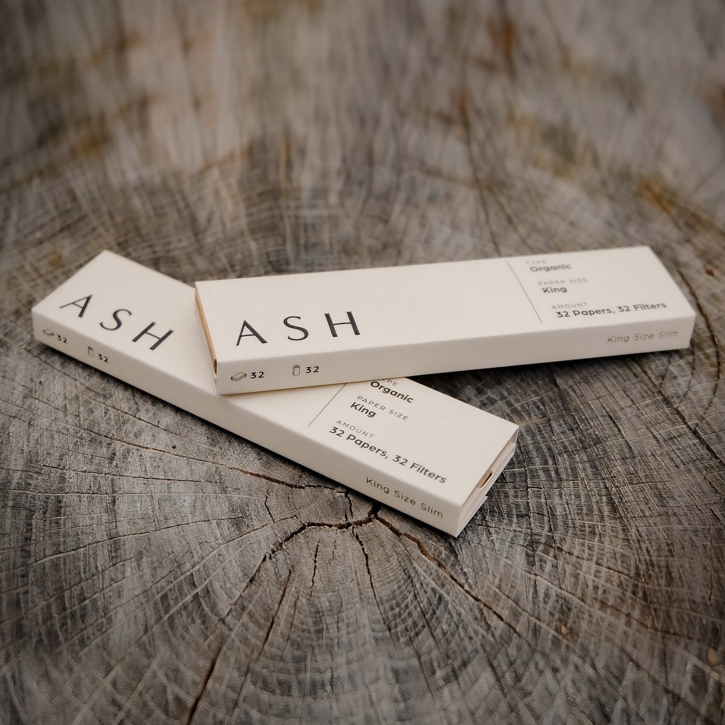 Rolling Papers | Organic | King | Box ASH Rolling Paper