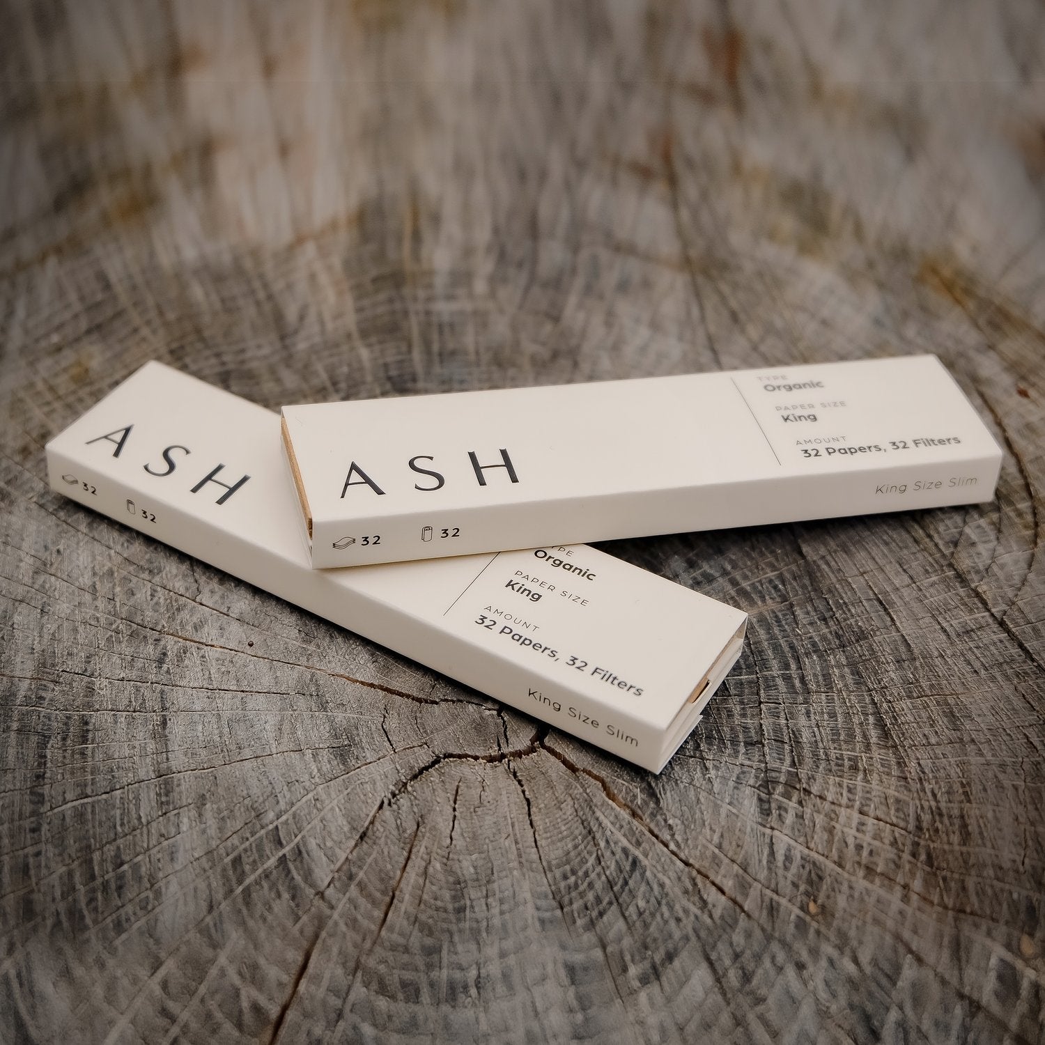 Rolling Papers | Organic | King | Box ASH Rolling Paper