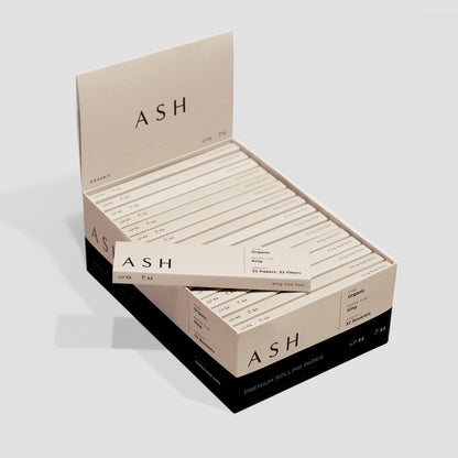 Rolling Papers | Organic | King | Box ASH Rolling Paper 